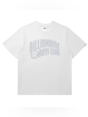 Billionaire Boys Club White Logo Arch Short Sleeve Tee Shirt